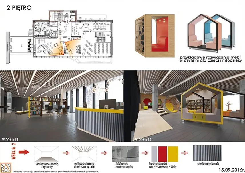 Zobacz, jak niedługo może wyglądać miejska biblioteka