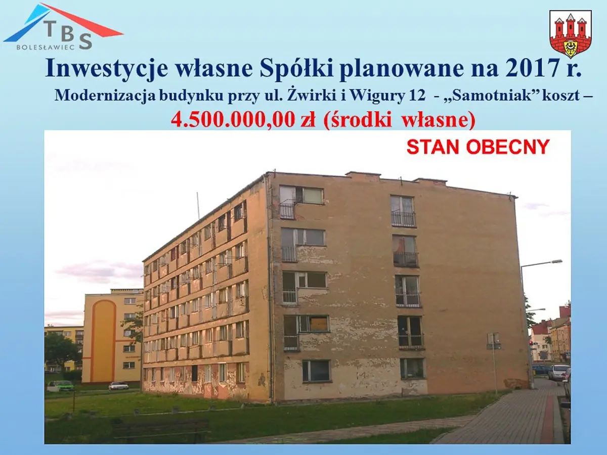 TBS: „Samotniak” przestanie straszyć w centrum miasta