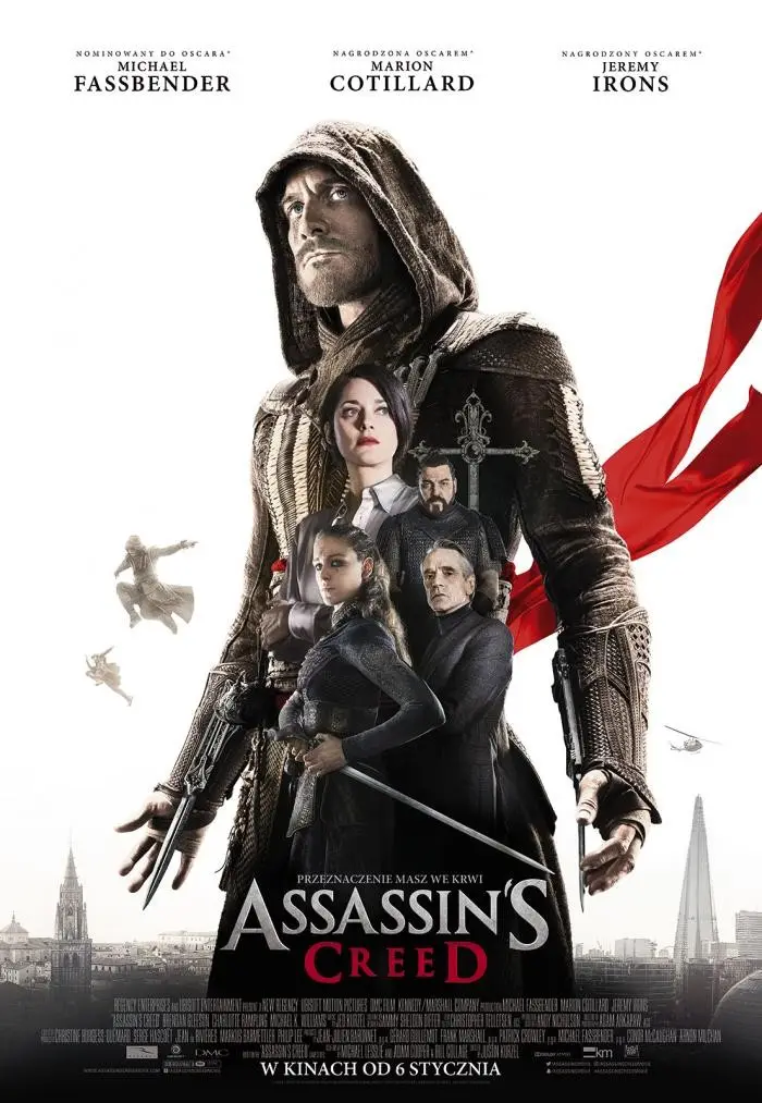 Plakat filmu „Assassin's Creed”