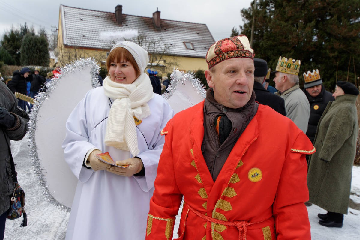 Zobacz, kto szedł w Orszaku Trzech Króli w gminie Osiecznica