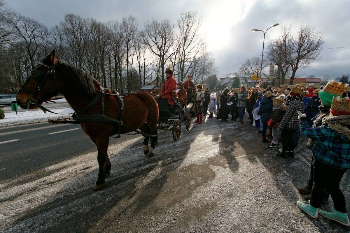 Zobacz, kto szedł w Orszaku Trzech Króli w gminie Osiecznica