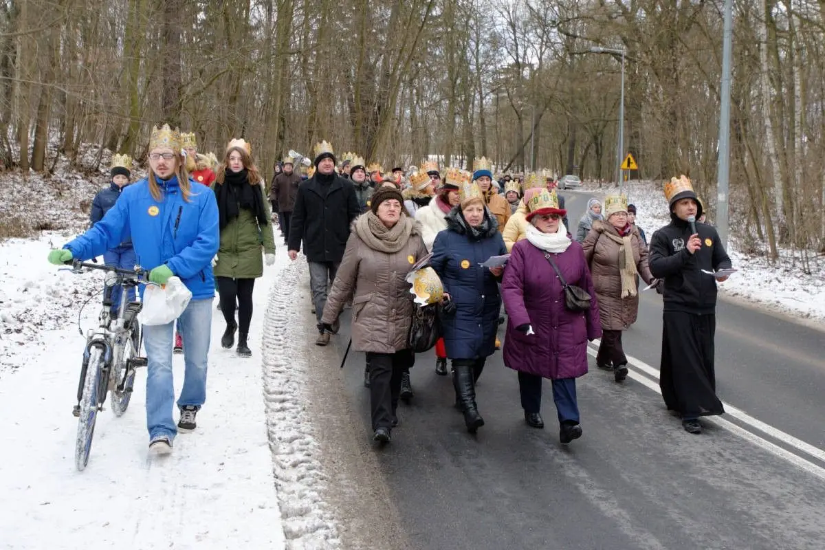 Zobacz, kto szedł w Orszaku Trzech Króli w gminie Osiecznica