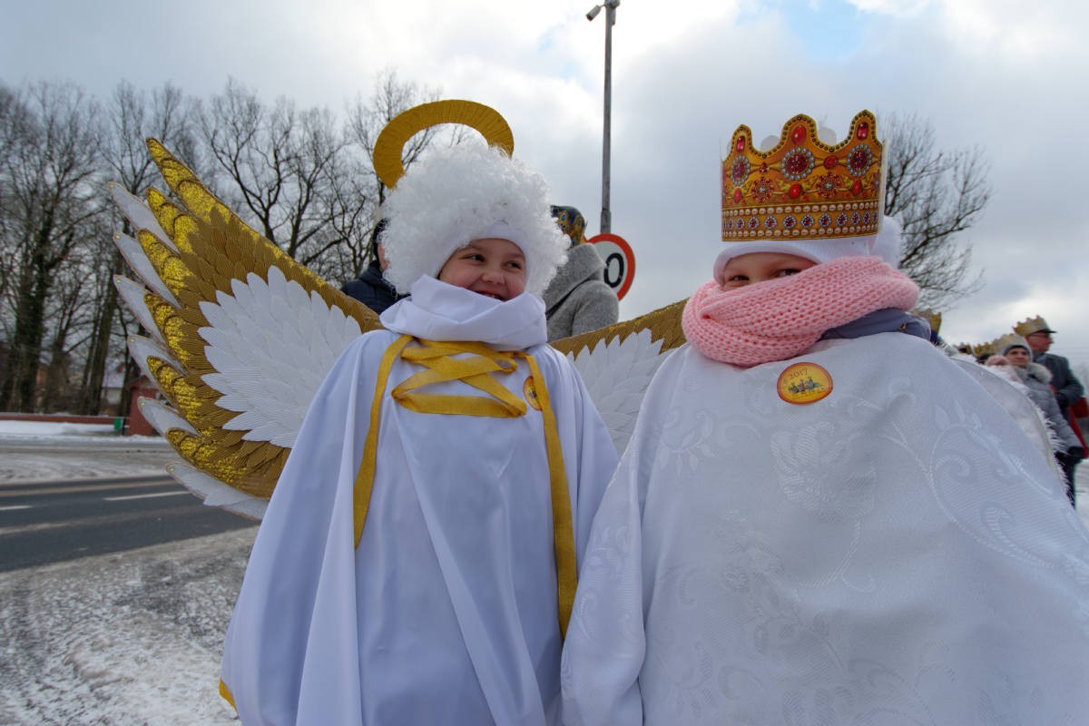Zobacz, kto szedł w Orszaku Trzech Króli w gminie Osiecznica