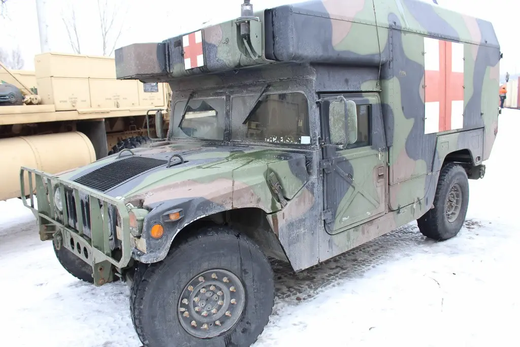 Kolejny amerykański transport wojskowy w Bolesławcu