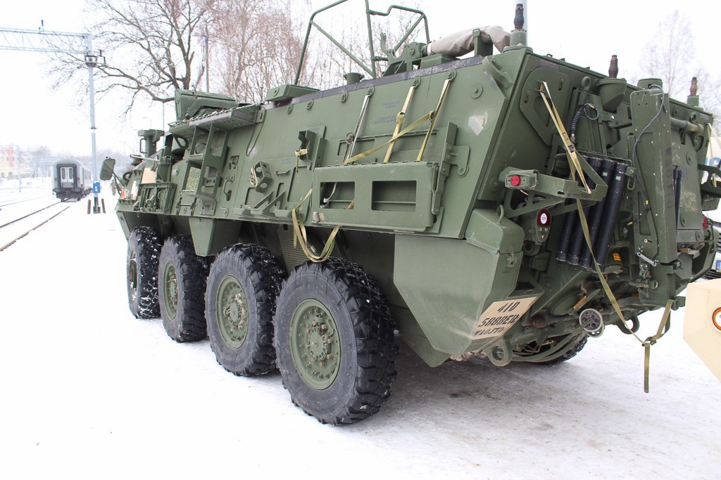 Kolejny amerykański transport wojskowy w Bolesławcu