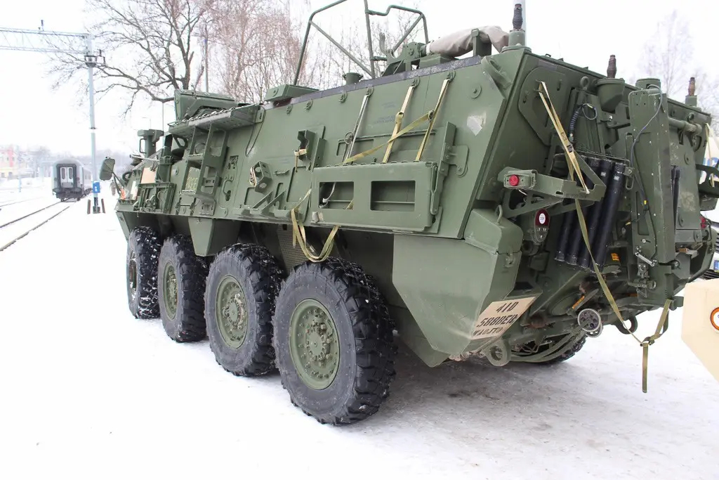 Kolejny amerykański transport wojskowy w Bolesławcu