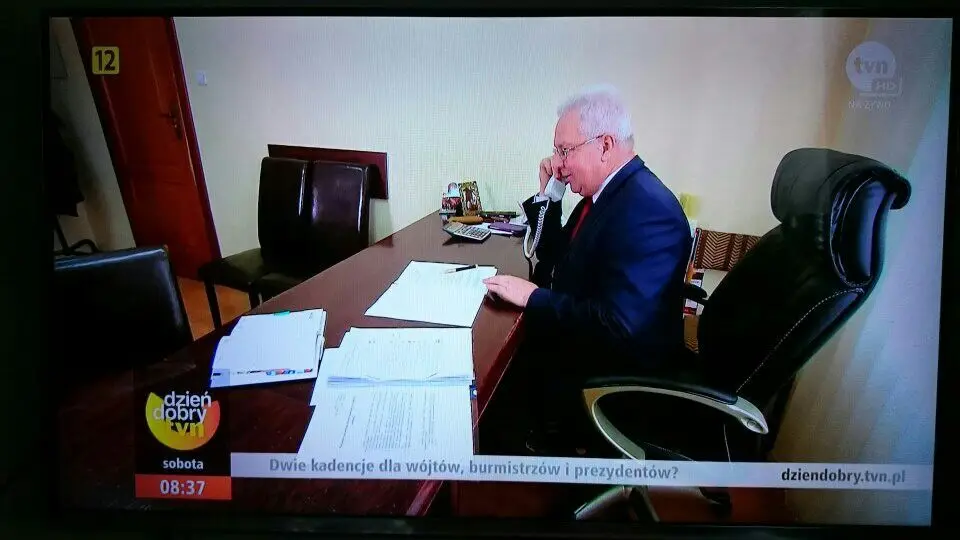 Wójt Mirosław Haniszewski w Dzień Dobry TVN