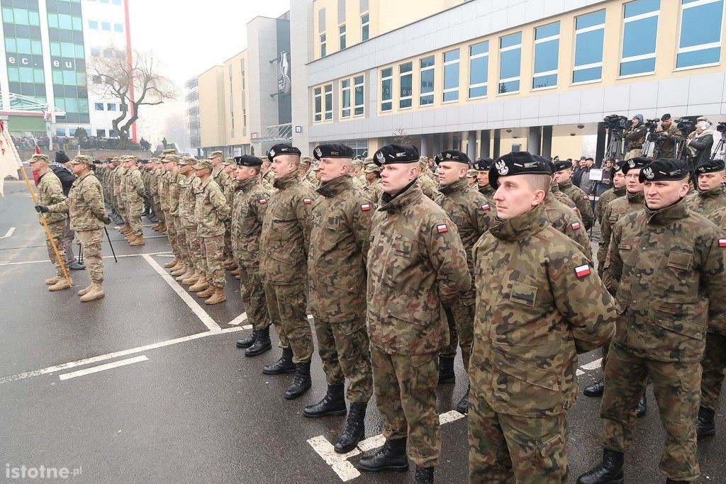 Powitanie żołnierzy amerykańskich w Bolesławcu