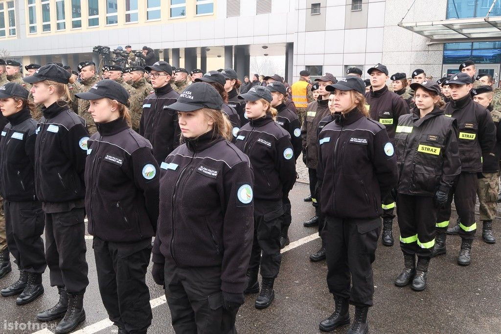Powitanie żołnierzy amerykańskich w Bolesławcu