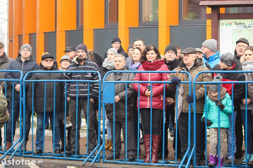 Powitanie żołnierzy amerykańskich w Bolesławcu