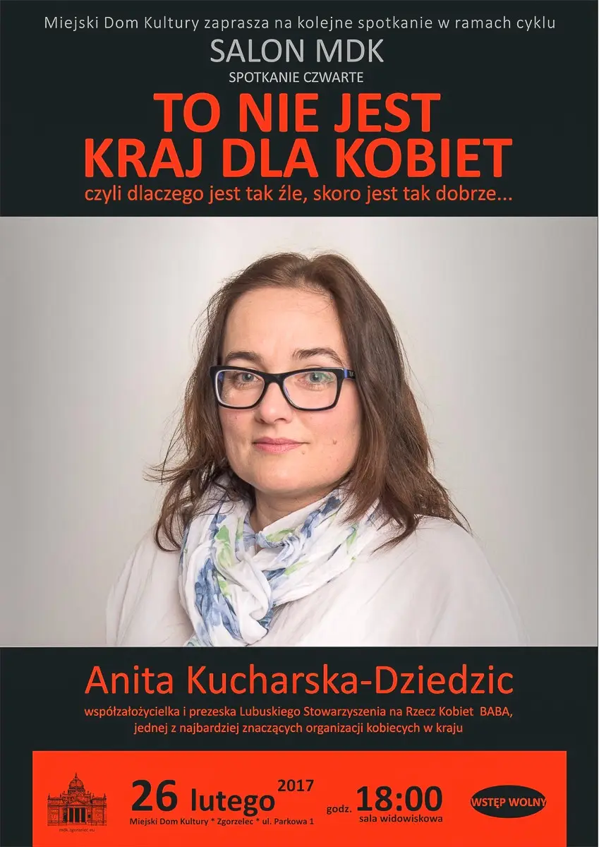Anita Kucharska-Dziedzic w Salonie MDK