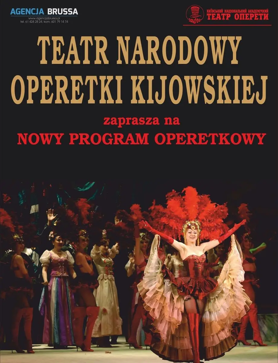 Teatr Narodowy Operetki Kijowskiej wystąpi w Bolesławcu!
