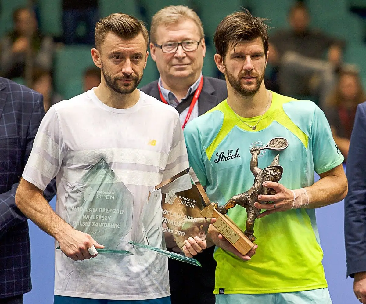 Michał Przysiężny i Jürgen Melzer
