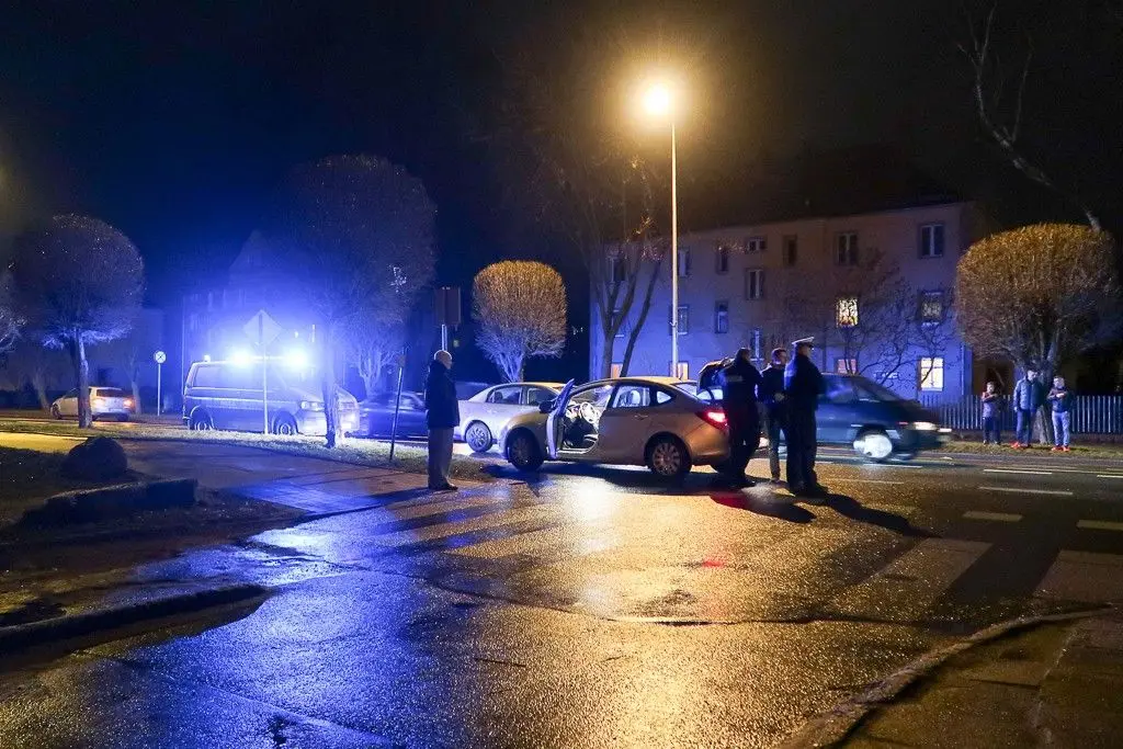 Potrącenie na pasach na Tysiąclecia