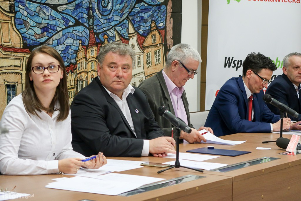 Spotkanie członków Stowarzyszenia Ziemia Bolesławiecka