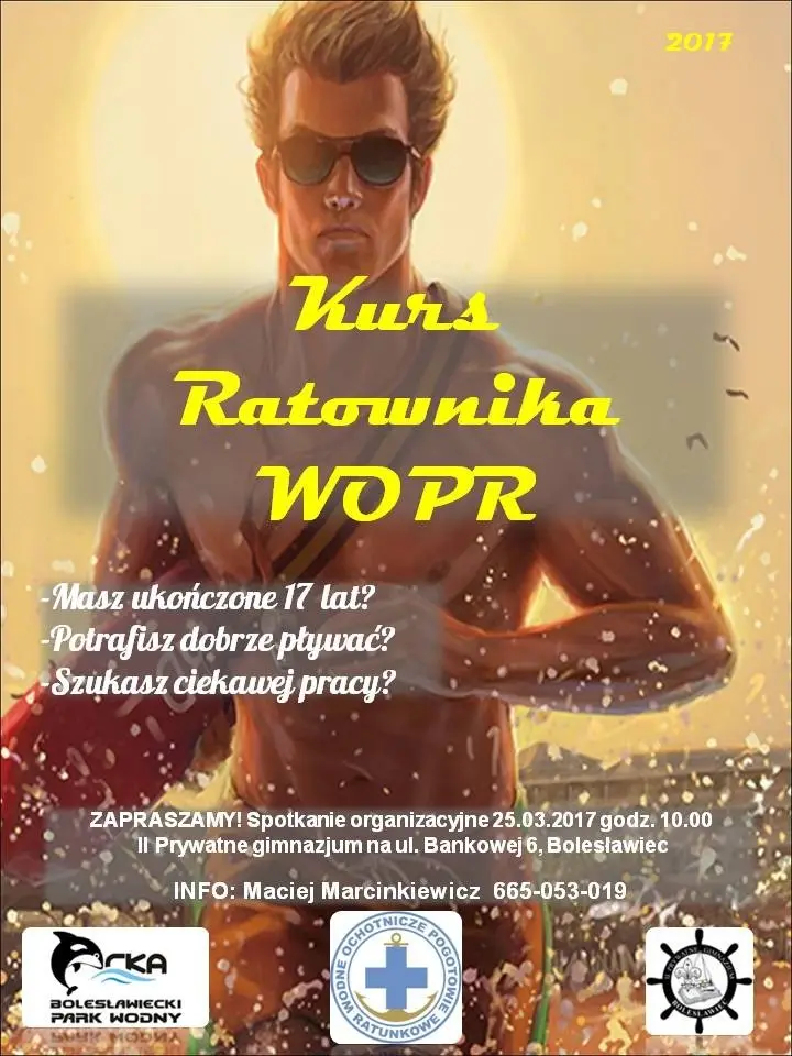 Kurs na ratowników wodnych