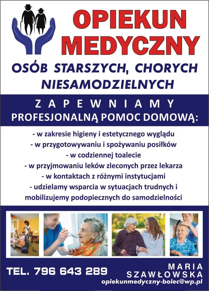 Opiekun Medyczny - Maria Szawłowska