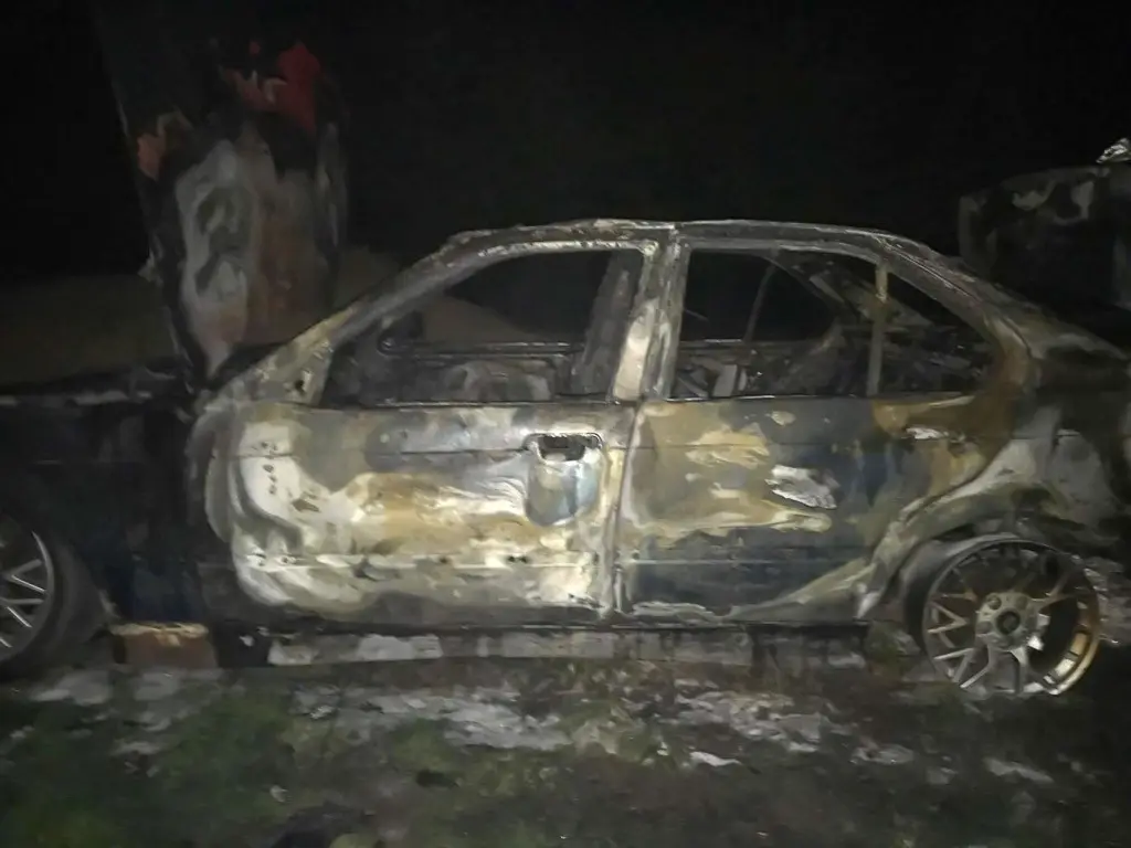 Wandale spalili mu jego ukochane BMW