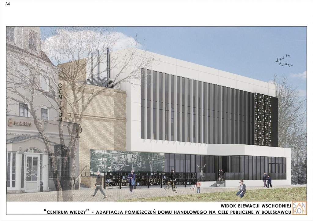 Tak będzie wyglądać Centrum Wiedzy w Bolesławcu. WIZUALIZACJE