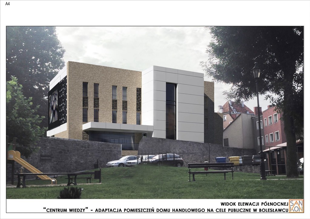 Tak będzie wyglądać Centrum Wiedzy w Bolesławcu. WIZUALIZACJE