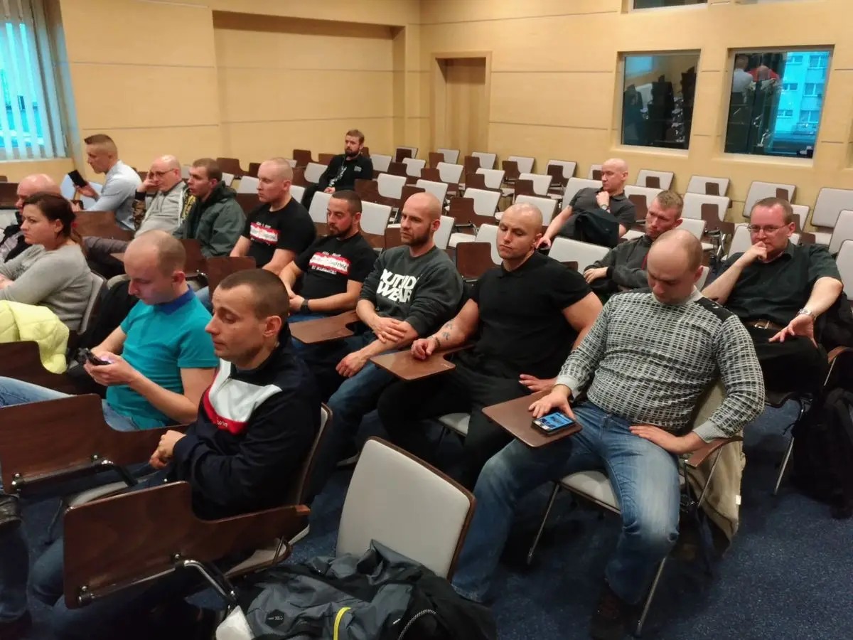 Uczestnicy spotkania z posłami Kukiz'15