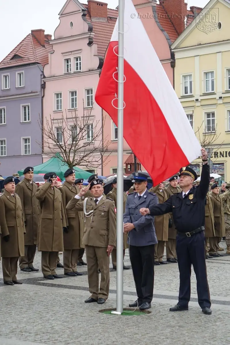 Święto Flagi na bolesławieckim Rynku