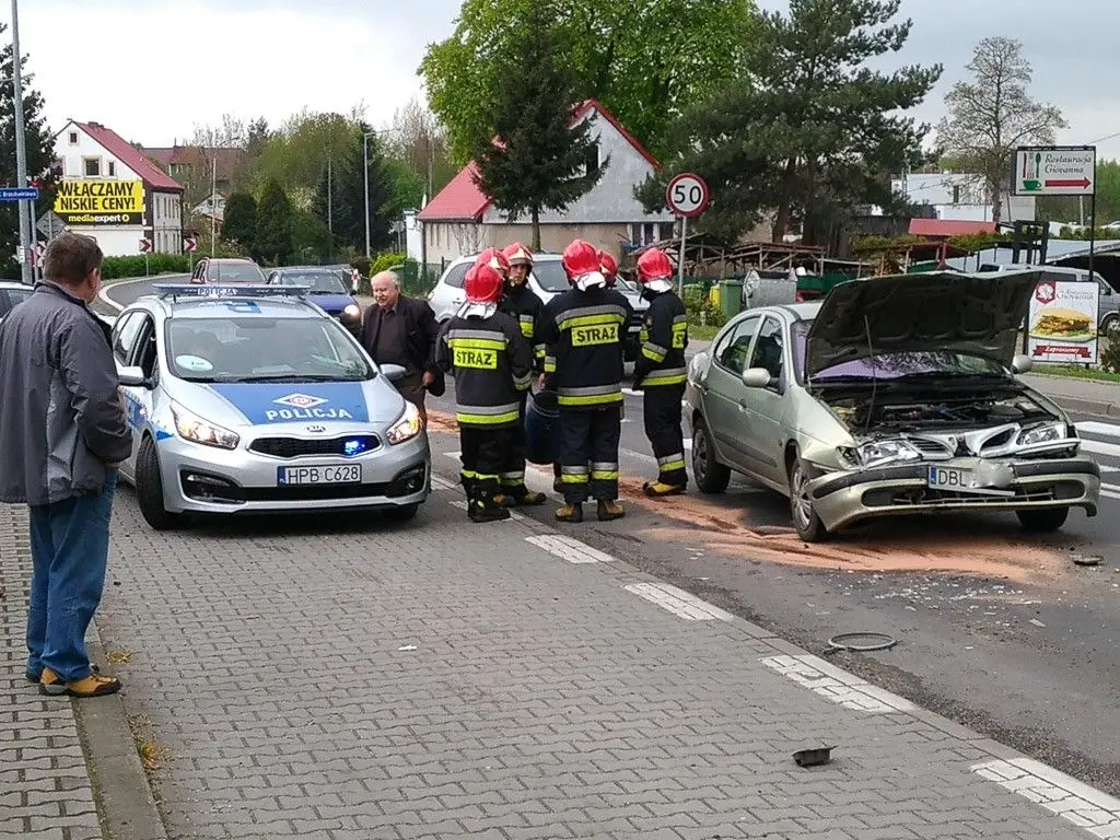 Poważna kolizja w Kruszynie