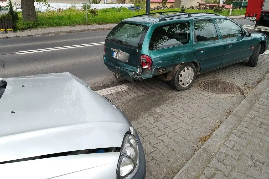 Poważna kolizja w Kruszynie