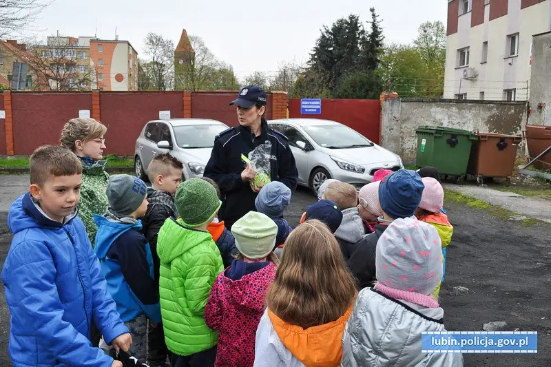 Niezwykli goście w lubińskiej komendzie