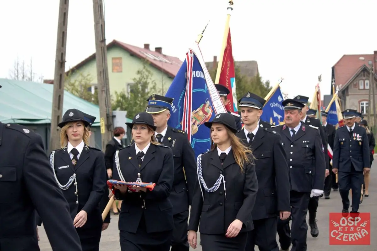 Strażacy ochotnicy z Czernej świętowali swoje 70-lecie