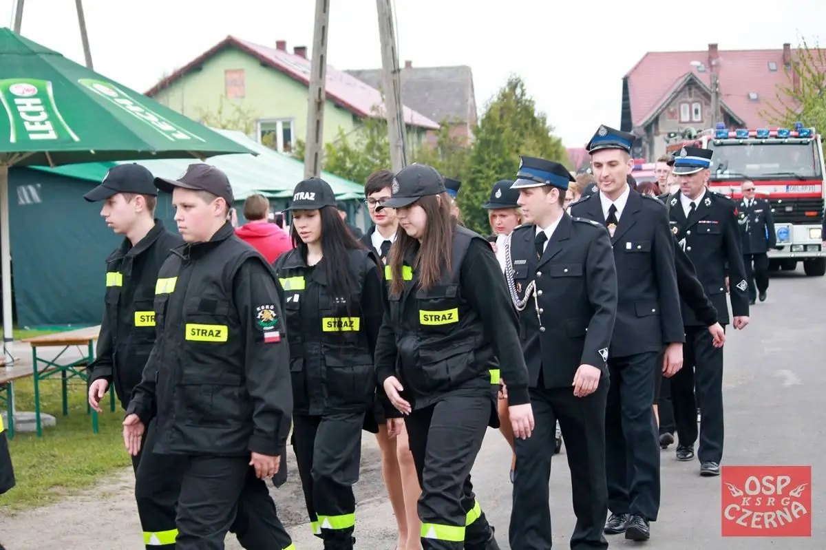 Strażacy ochotnicy z Czernej świętowali swoje 70-lecie