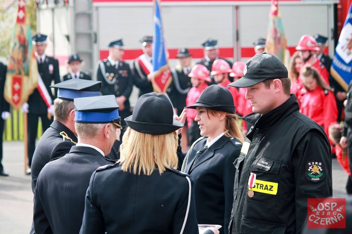 Strażacy ochotnicy z Czernej świętowali swoje 70-lecie