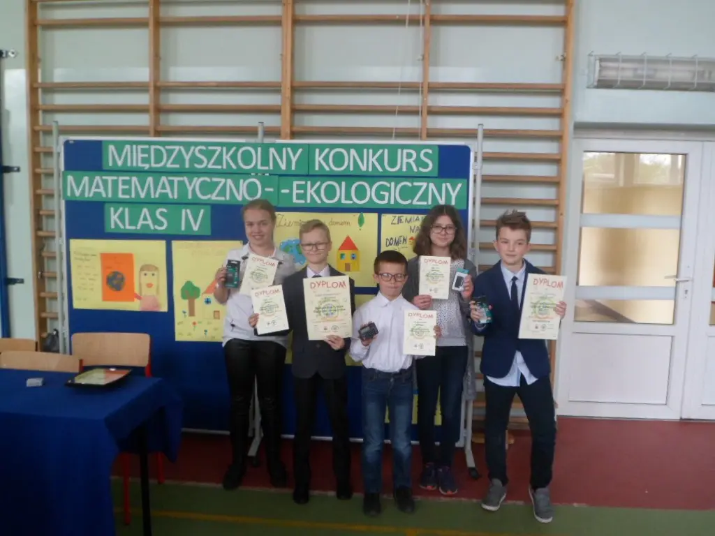 Konkurs matematyczno-ekologiczny w Miejskim Zespole Szkół nr 1