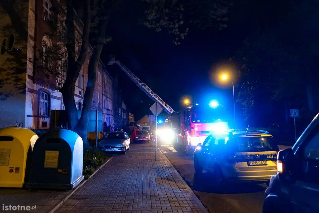 Akcja strażaków przy ul. Garncarskiej