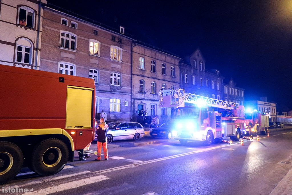 Akcja strażaków przy ul. Garncarskiej