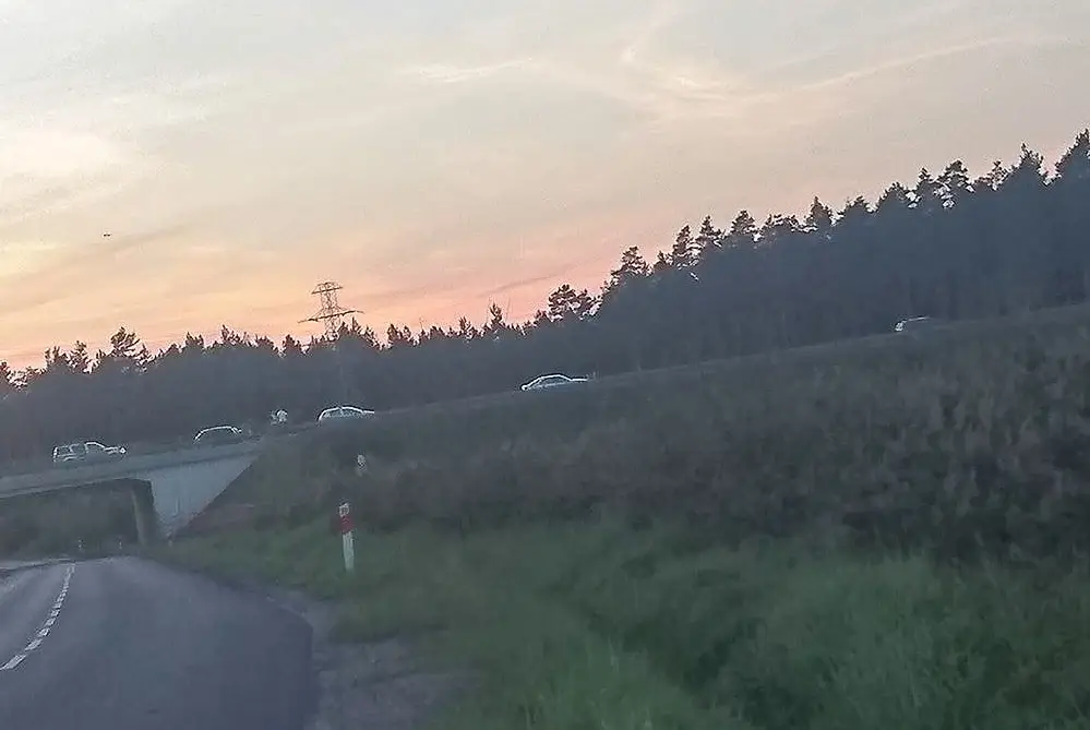 Dźgnęła mężczyznę nożem na autostradzie A4