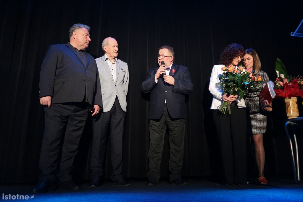 Uroczystość wręczenia medalu Gloria Artis Januszowi Moniatowiczowi