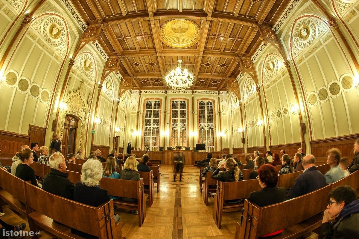 Sala w Sądzie Rejonowym w Bolesławcu
