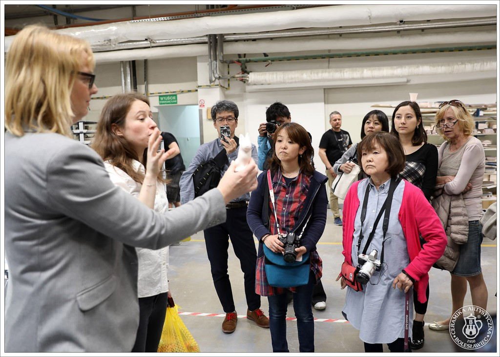 Japończycy zachwyceni wyrobami Ceramiki Artystycznej