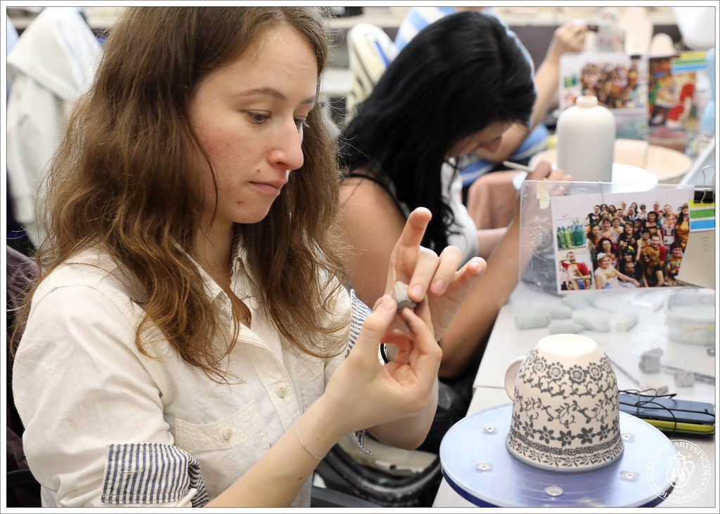 Japończycy zachwyceni wyrobami Ceramiki Artystycznej