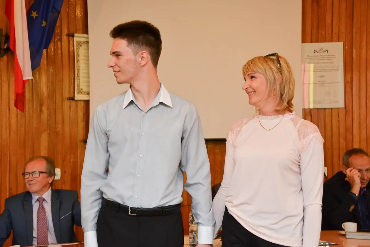 Najzdolniejsi uczniowie powiatowych szkół uhonorowani