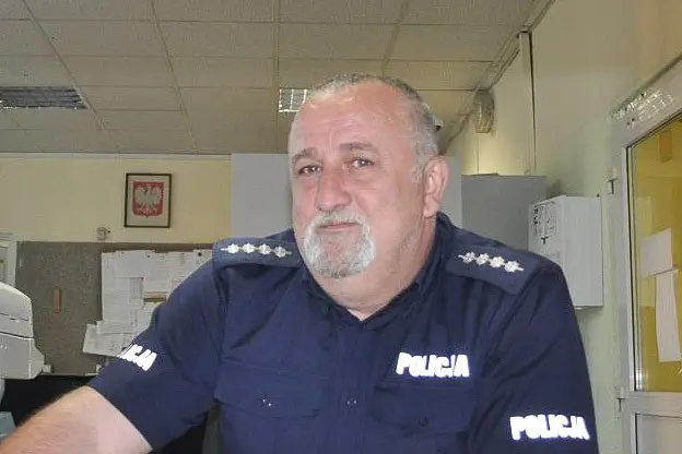 Policjant, który pomógł mężczyźnie