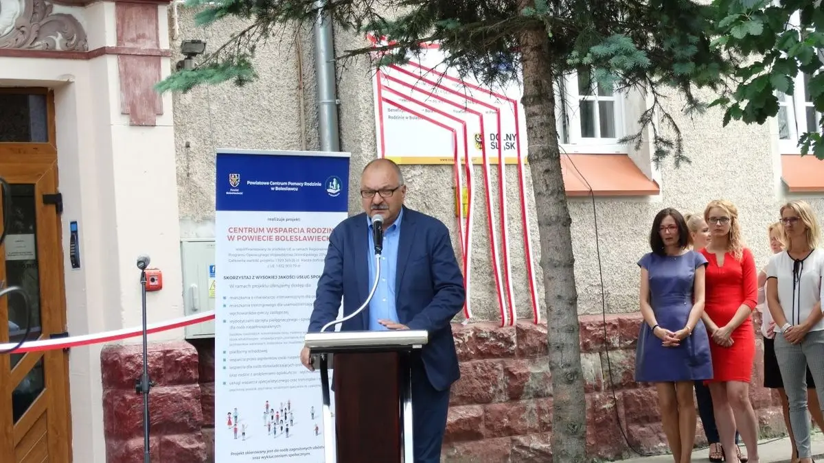 Otwarcie Centrum Wsparcia Rodziny w Powiecie Bolesławieckim