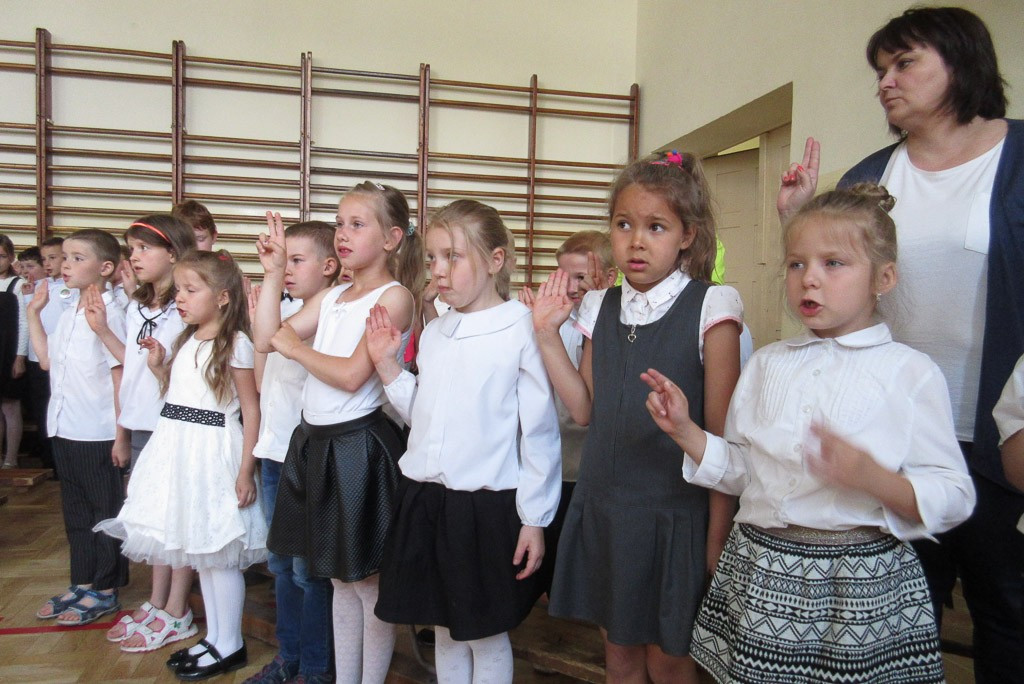 Świetnie zorganizowane pasowanie na członka Klubu Wiewiórka