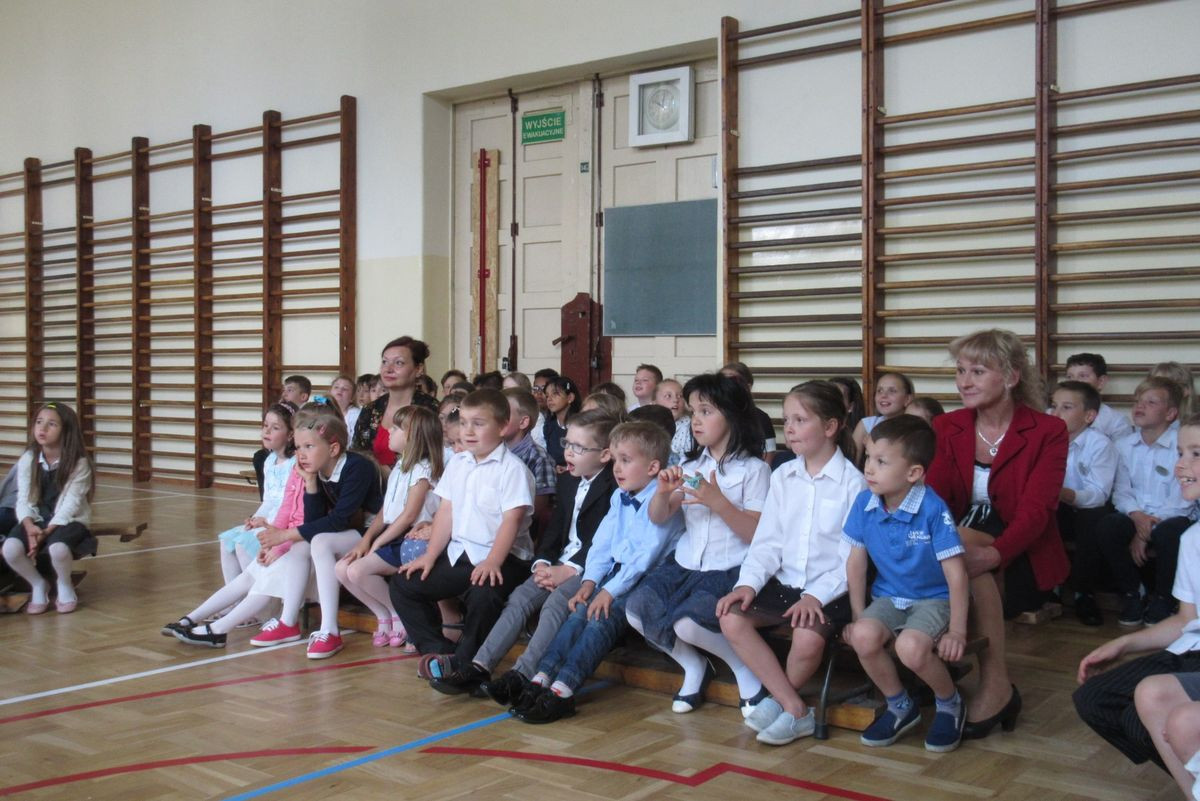 Świetnie zorganizowane pasowanie na członka Klubu Wiewiórka