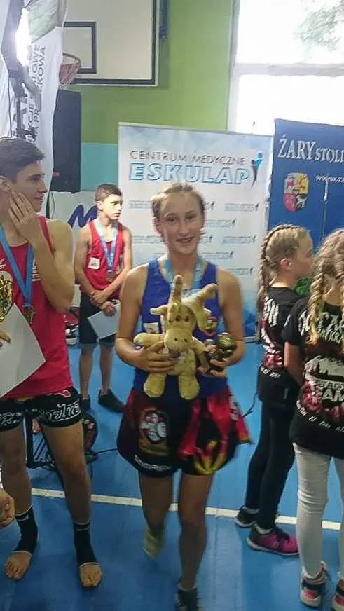 Marcelina Czuchraj ze statuetką najlepszej zawodniczki