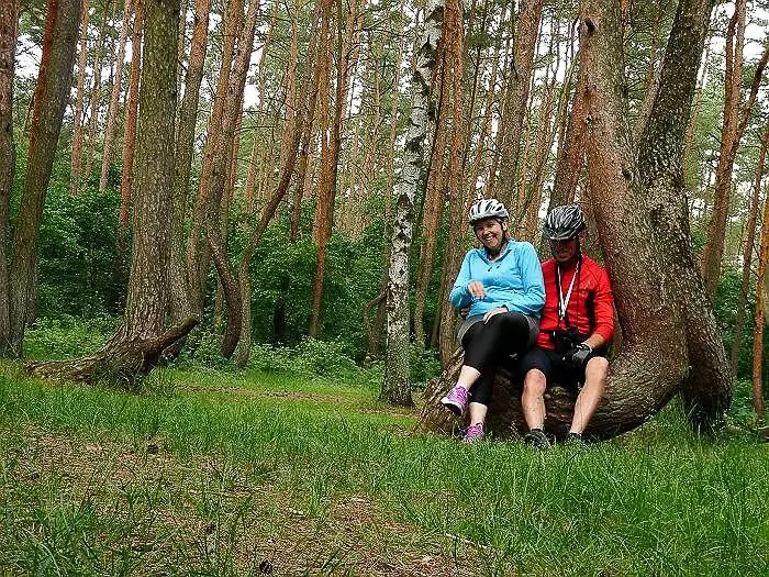 Małżeństwo z Raciborowic wybrało się nad morze. Na… rowerach