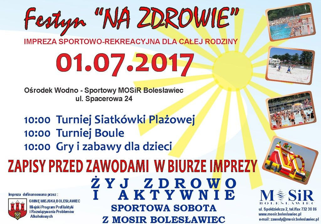 MOSiR: otwarcie letniego sezonu. Będzie się działo!