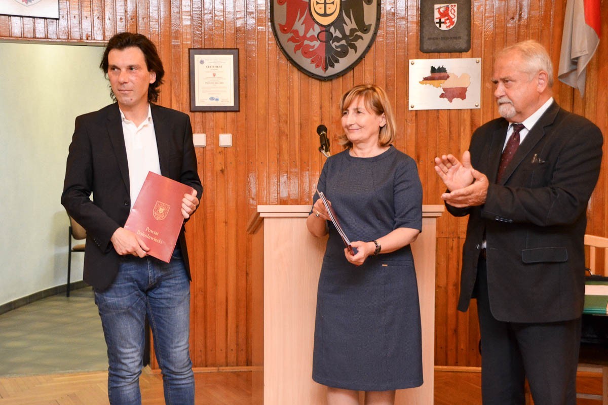 Powiat pożegnał dwoje dyrektorów szkół