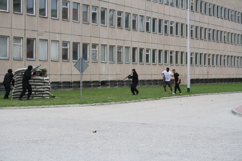 Terroryści w jednostce wojskowej! To na szczęście tylko ćwiczenia